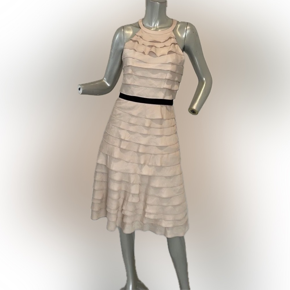 BCBGMAXAZRIA  Madison Bare Pink  Dress Size 0